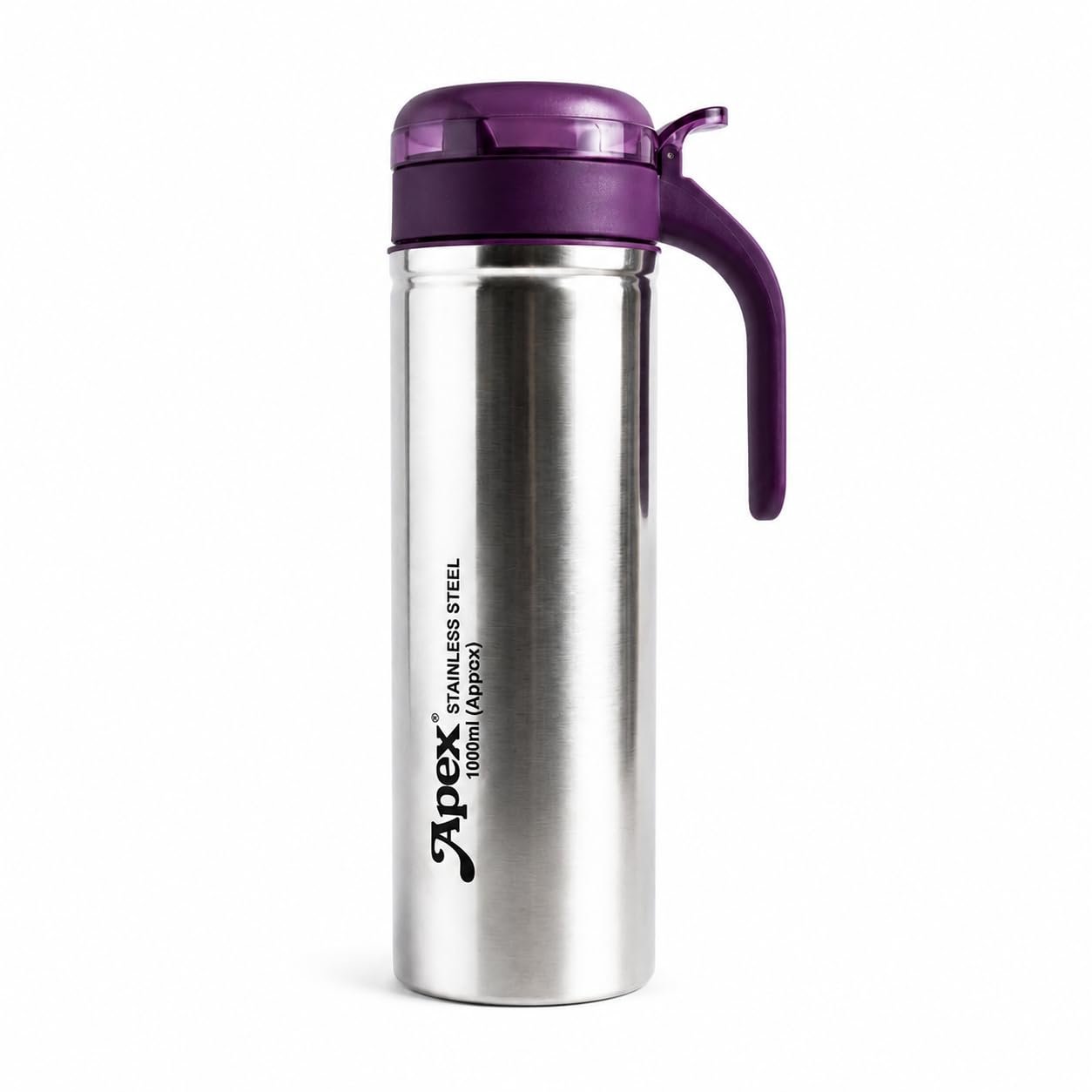 apex-oil-dispenser-for-kitchen-1-litre-stainless-steel-oil-dispenser-kitchen-bottle-with-auto-flip-leak-proof-cap-anti-drip-spout-handle-cooking-oil-pourer-container-1000ml